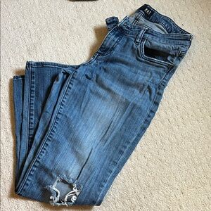 Kut from the Kloth Straight Leg Jeans - Blue